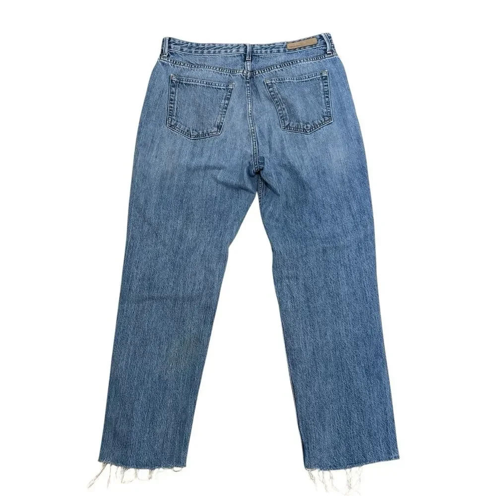 GRLFRND Devon Jeans 31 In My Mind Boyfriend High Rise Button Fly Cotton USA